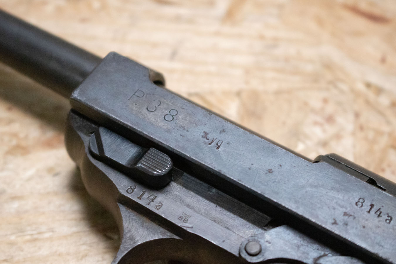 WALTHER Spreewerk P38 9mm Police Trade-In Pistol WWII Manufacture