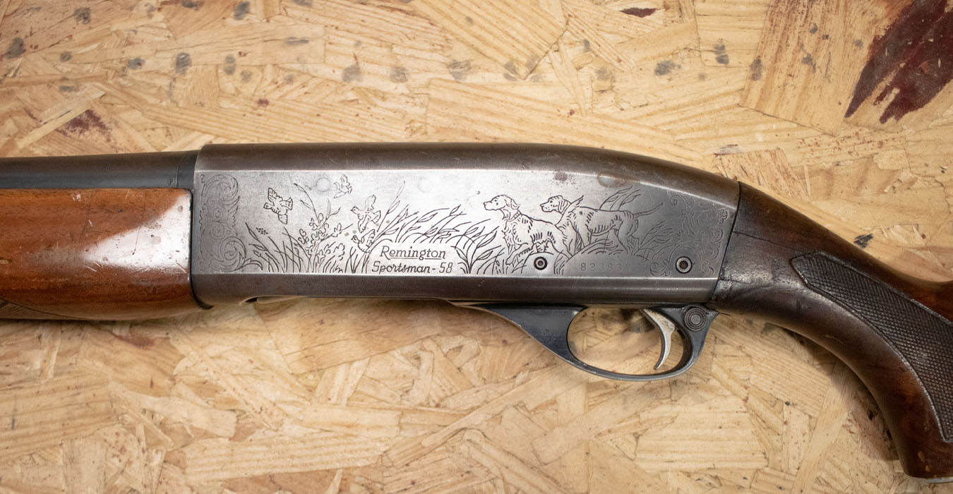 REMINGTON Sportsman 58 12 Gauge Police Trade-In Semi-Auto Shotgun