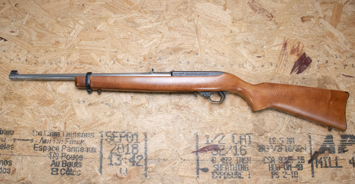 RUGER 10/22 Carbine 22 LR Police Trade-In Rifle (Magazine Not Included)