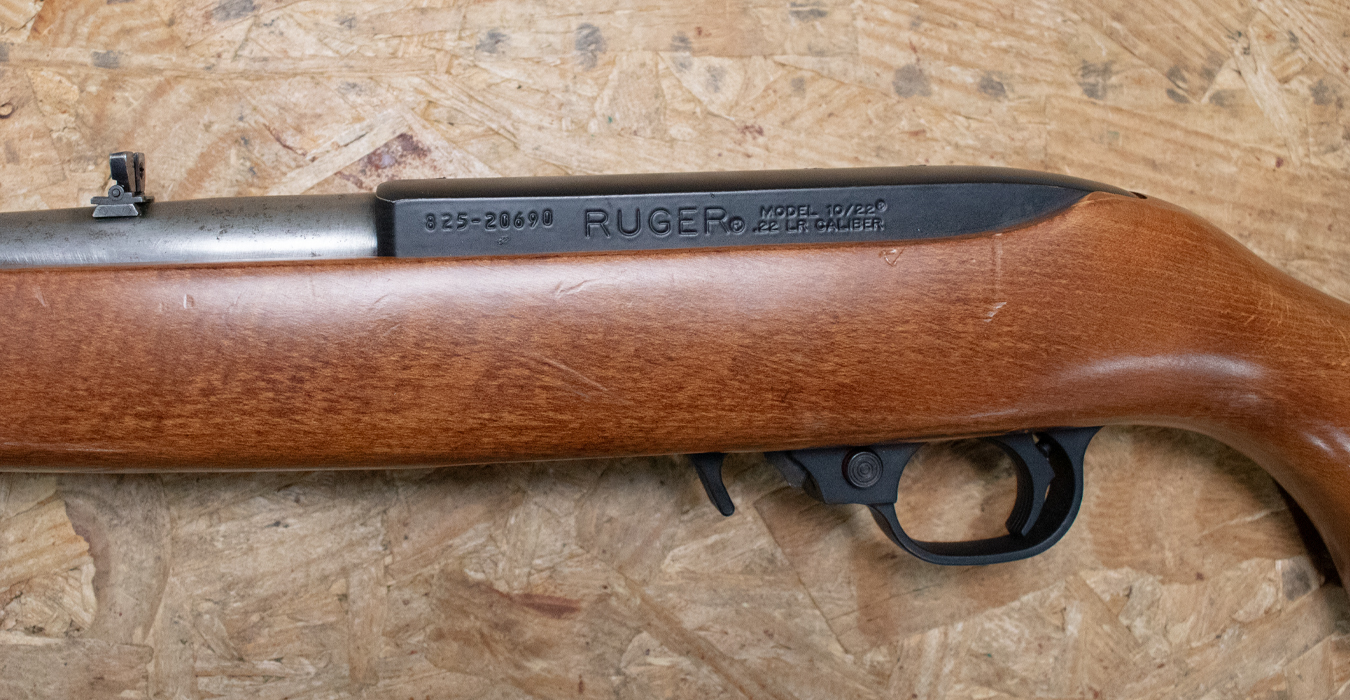 RUGER 10/22 Carbine 22 LR Police Trade-In Rifle (Magazine Not Included)