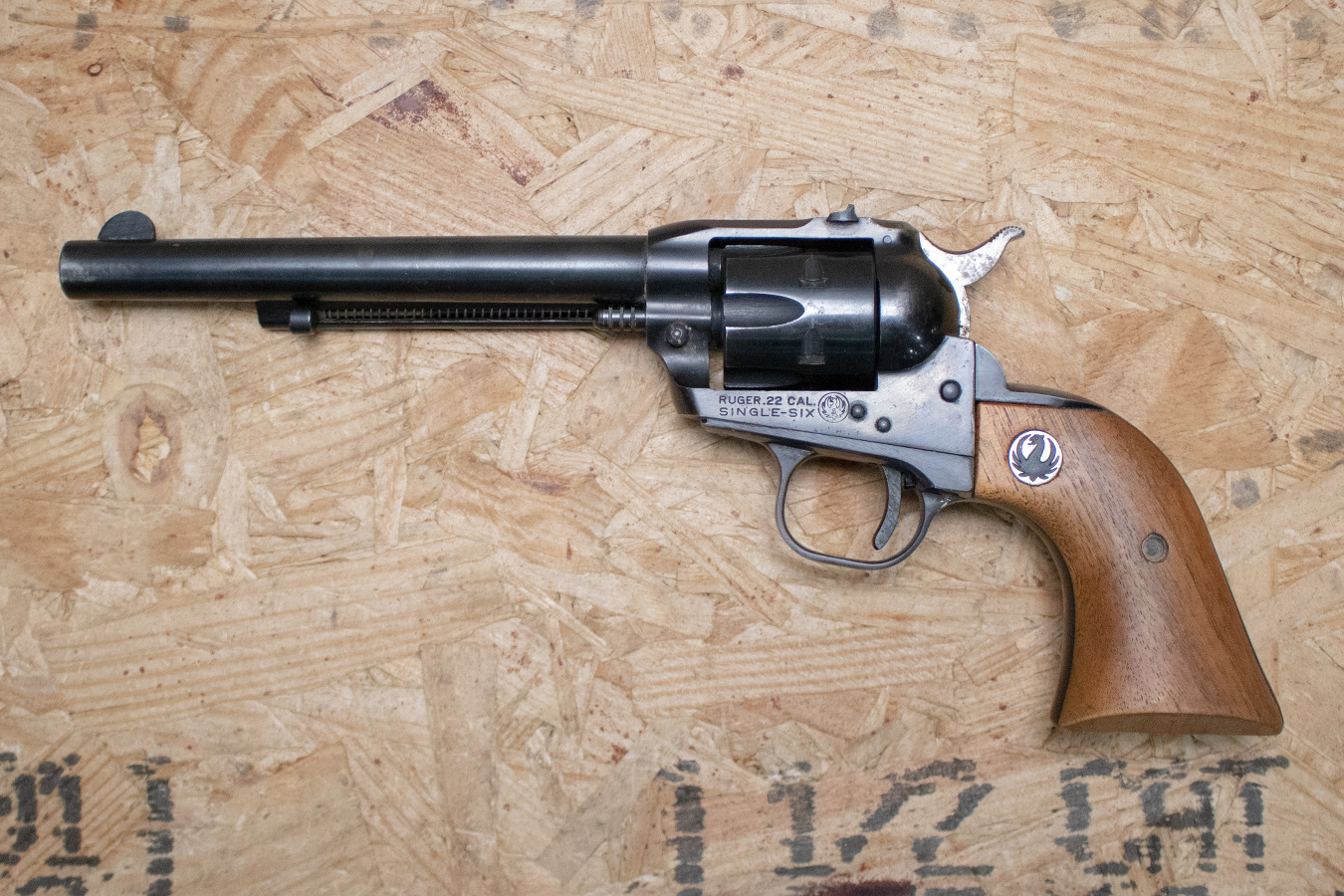 RUGER Single Six 22 WMR Police Trade-In Single-Action Revolver
