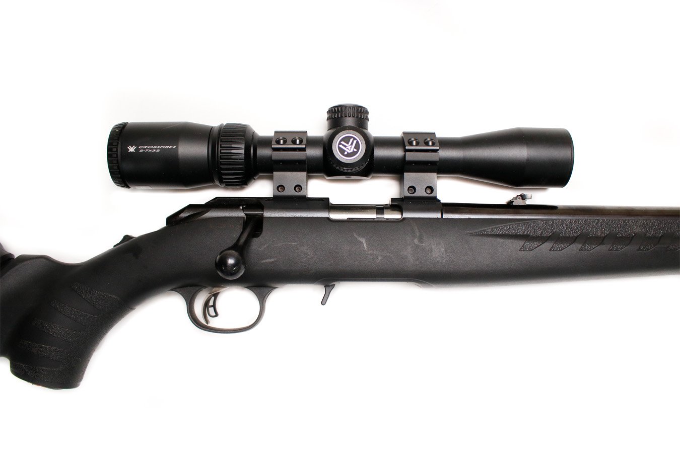 RUGER American Rimfire 22LR Police Trade-in Bolt-Action Rifle with Vortex Crossfire II Scope