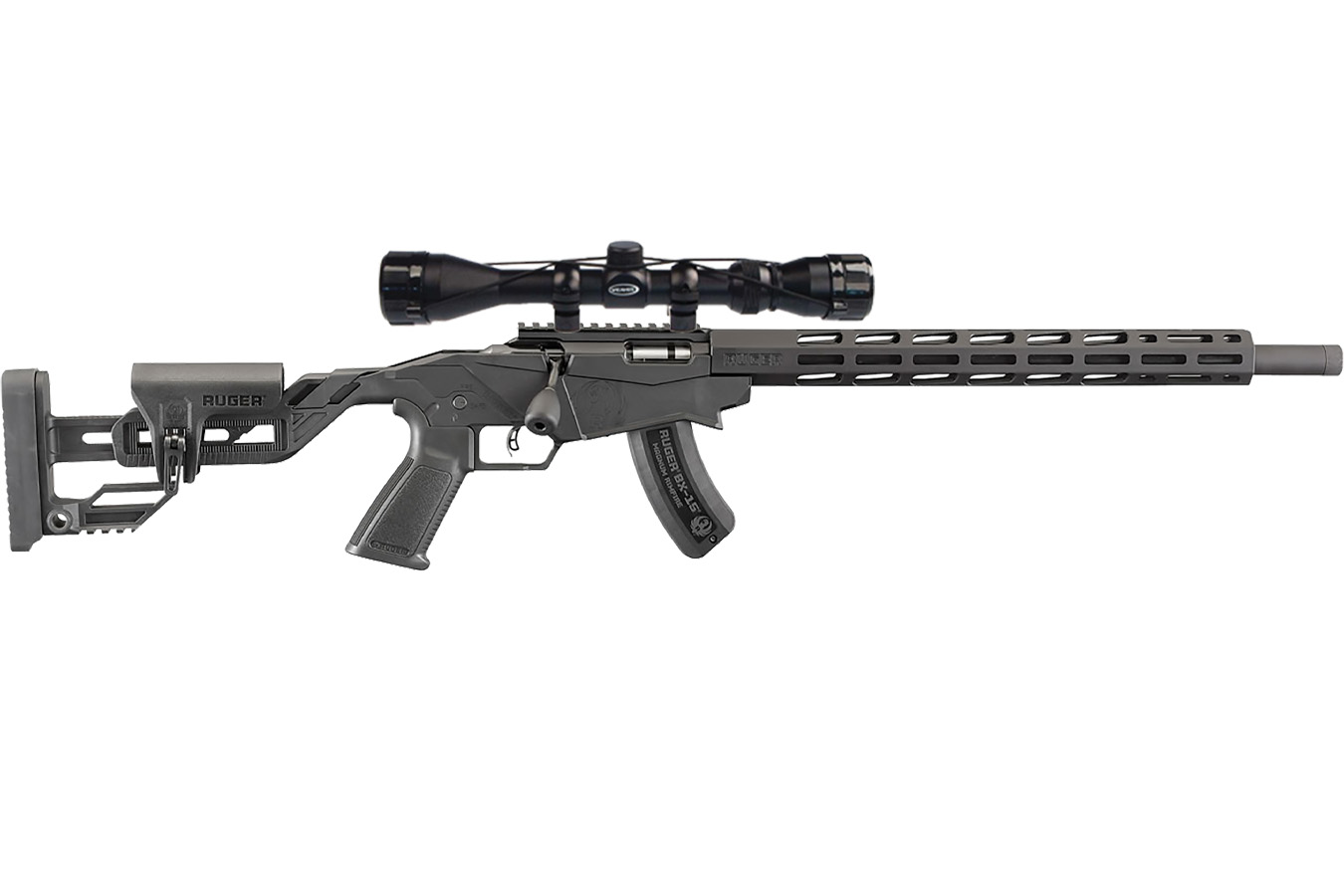 Ruger Precision Rimfire 17 HMR Bolt-Action Rifle with Weaver Scope