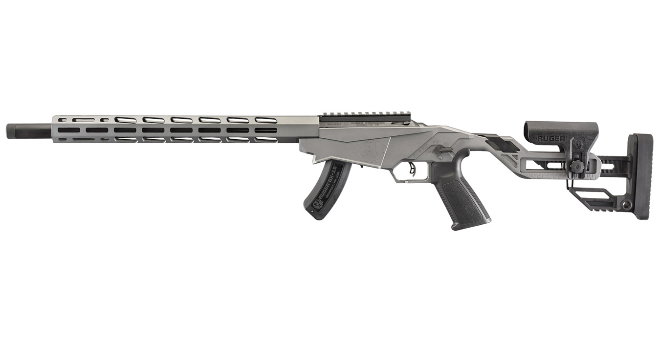 Ruger Precision Rimfire 22LR Bolt Action Rifle With Tactical Gray 