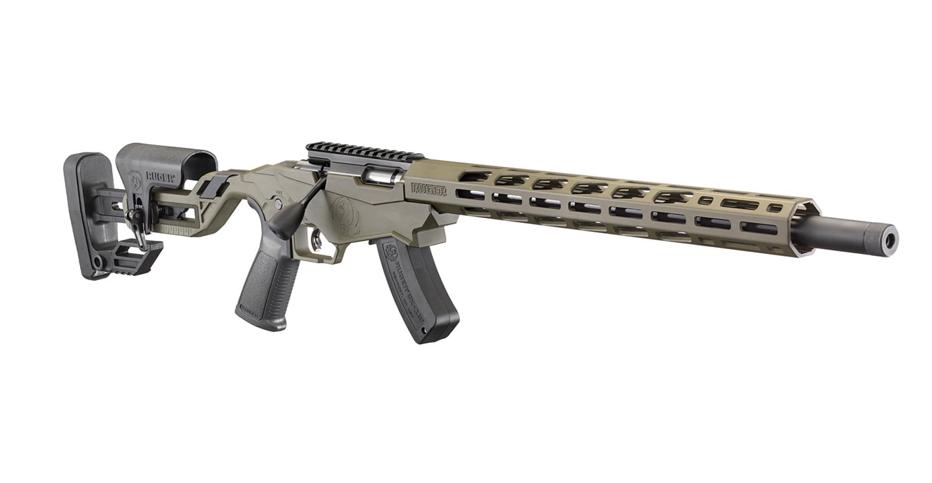 Ruger Precision Rimfire 22lr Bolt Action Rifle With Od Green Cerakote