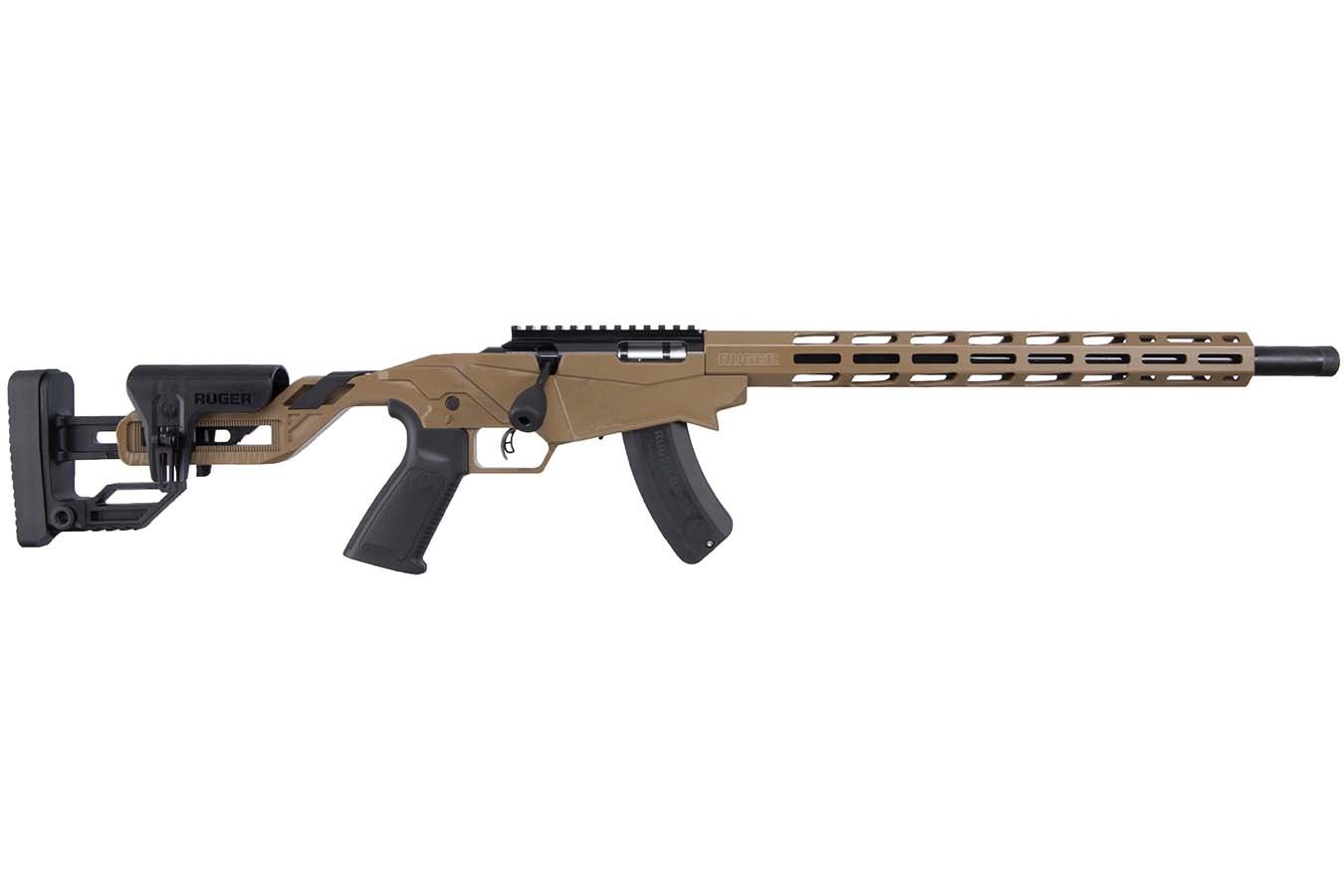 RUGER Precision Rimfire 17 HMR Bolt-Action Rifle with Davidsons Dark Earth Finish