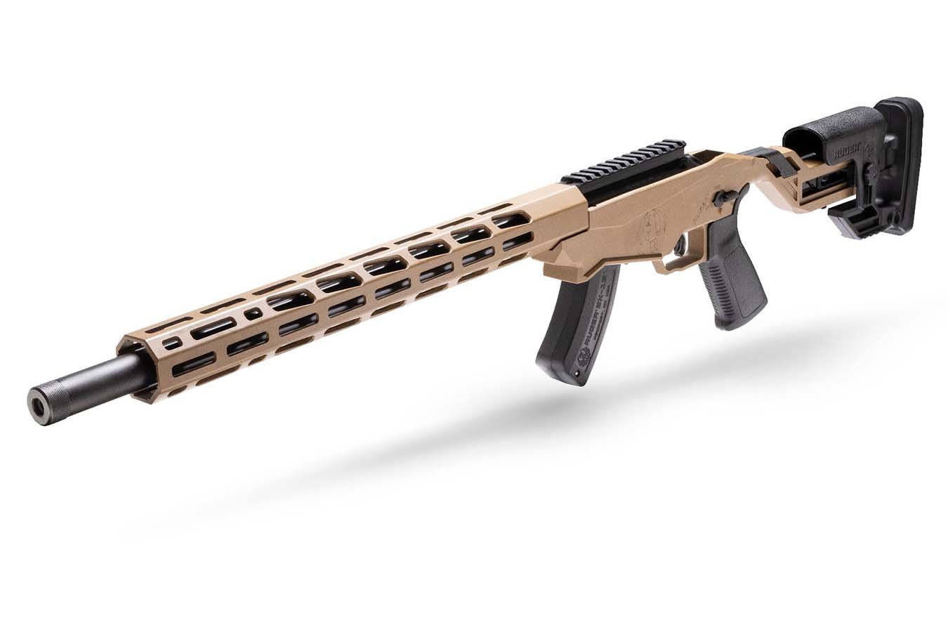 RUGER Precision Rimfire 17 HMR Bolt-Action Rifle with Davidsons Dark Earth Finish