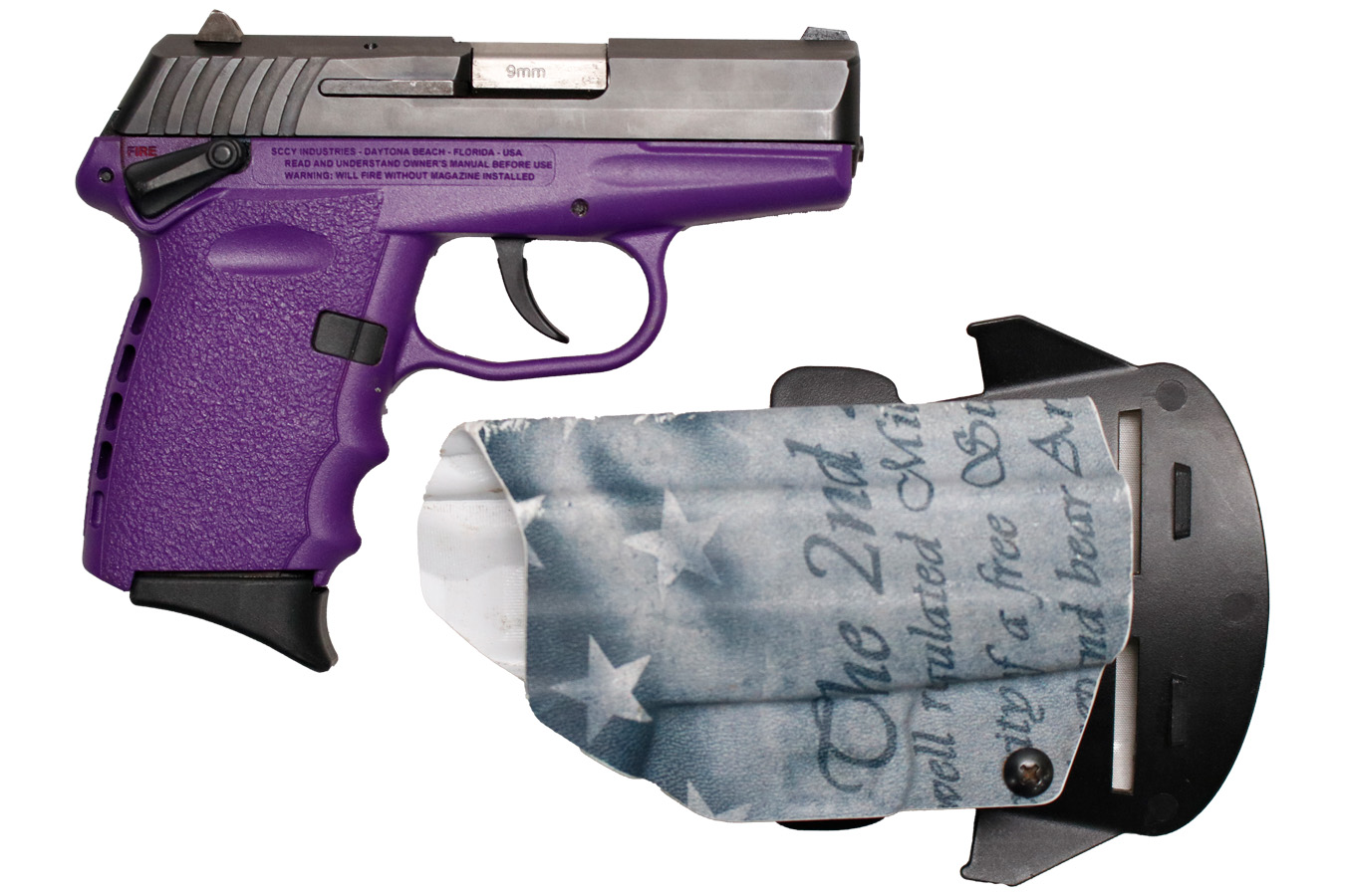 SCCY CPX-1 9mm Police Trade-In with We the People Holster