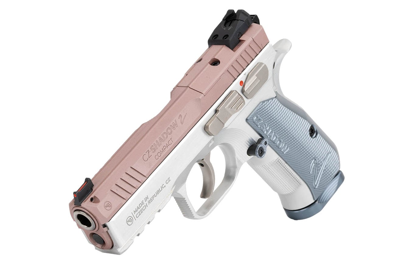 CZ Shadow 2 Compact 9mm Optic Ready Pistol with Rose Gold Finish