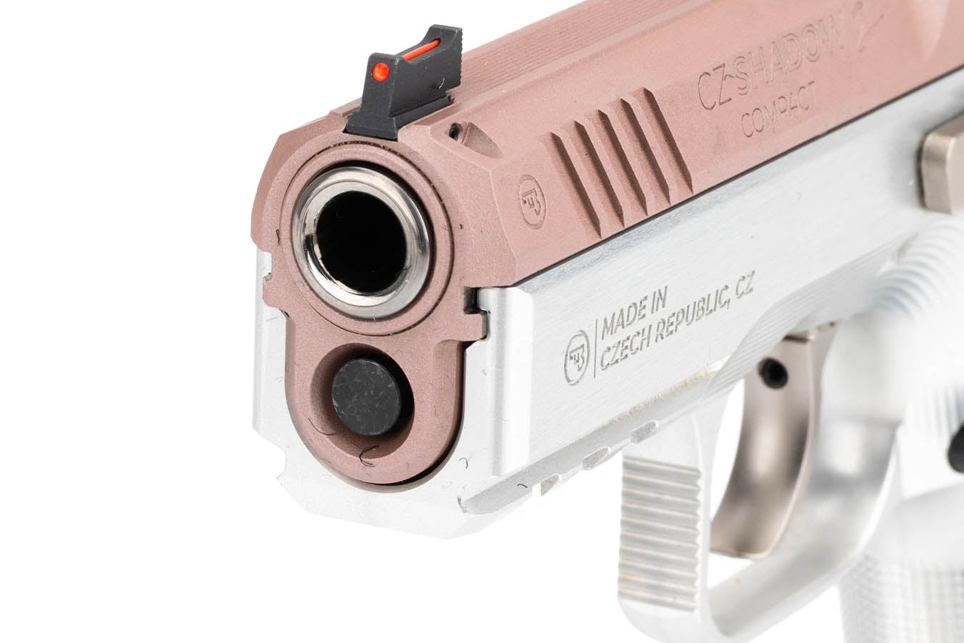 CZ Shadow 2 Compact 9mm Optic Ready Pistol with Rose Gold Finish