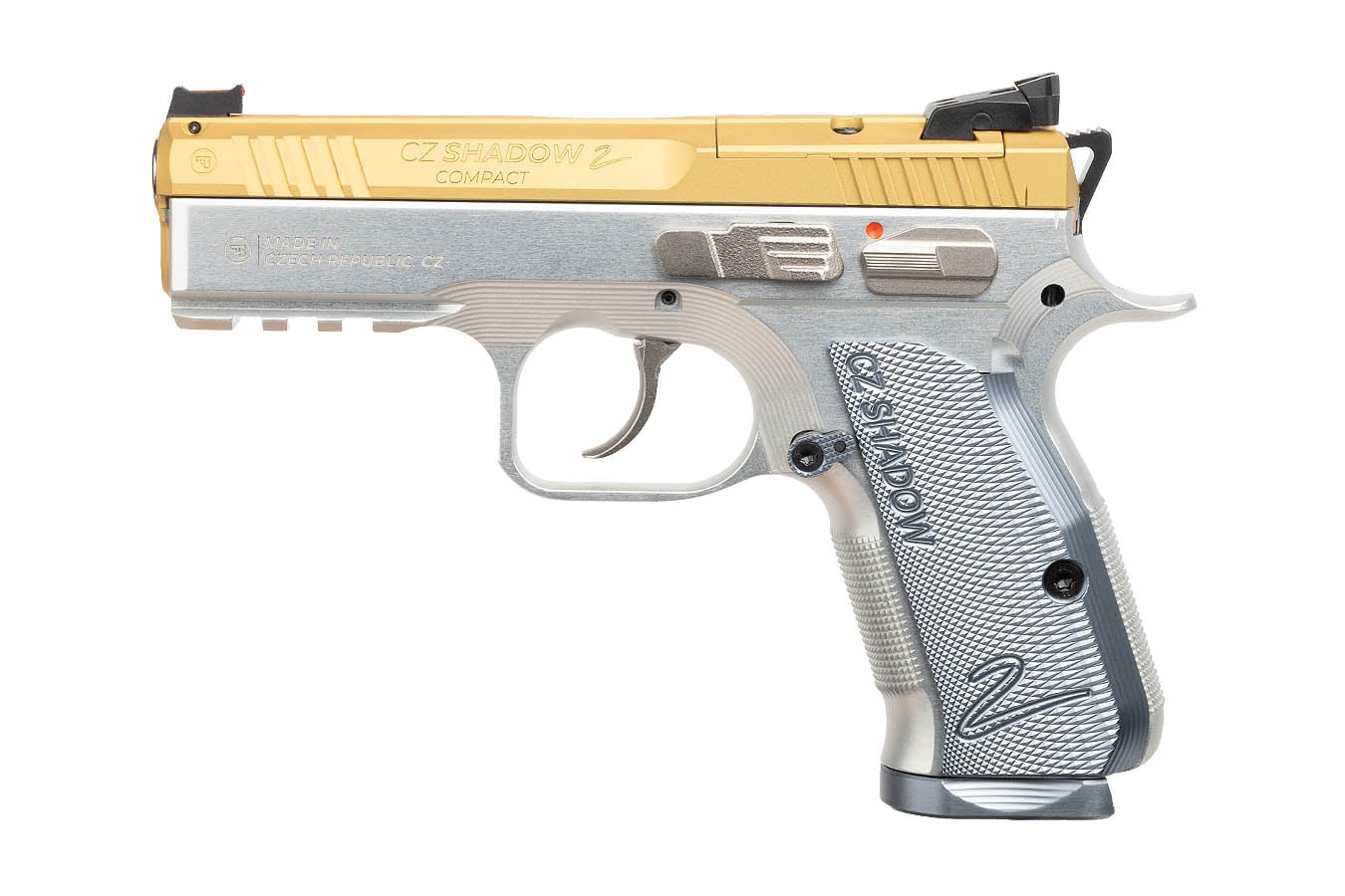 CZ Shadow 2 Compact 9mm Optic Ready Pistol with Gold Slide