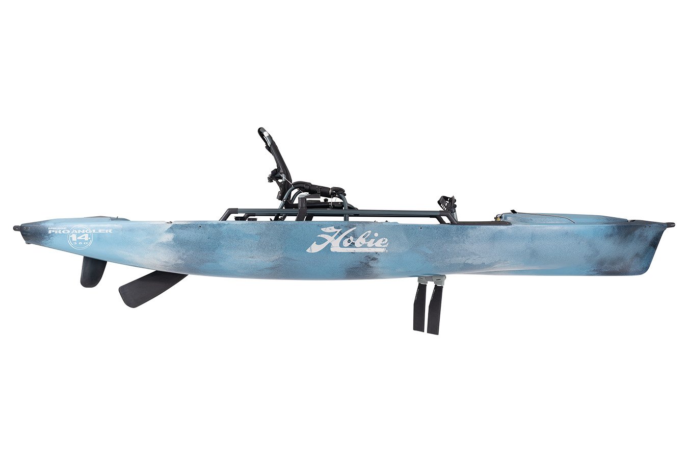 Hobie Mirage Pro Angler 14 with 360 Drive Technology Pedal Kayak (Arctic Blue Camo)