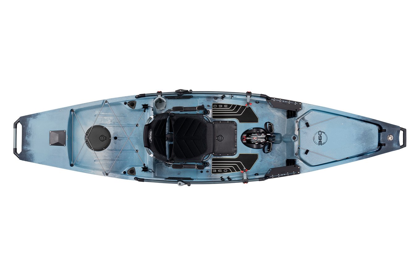 Hobie Mirage Pro Angler 14 with 360 Drive Technology Pedal Kayak (Arctic Blue Camo)
