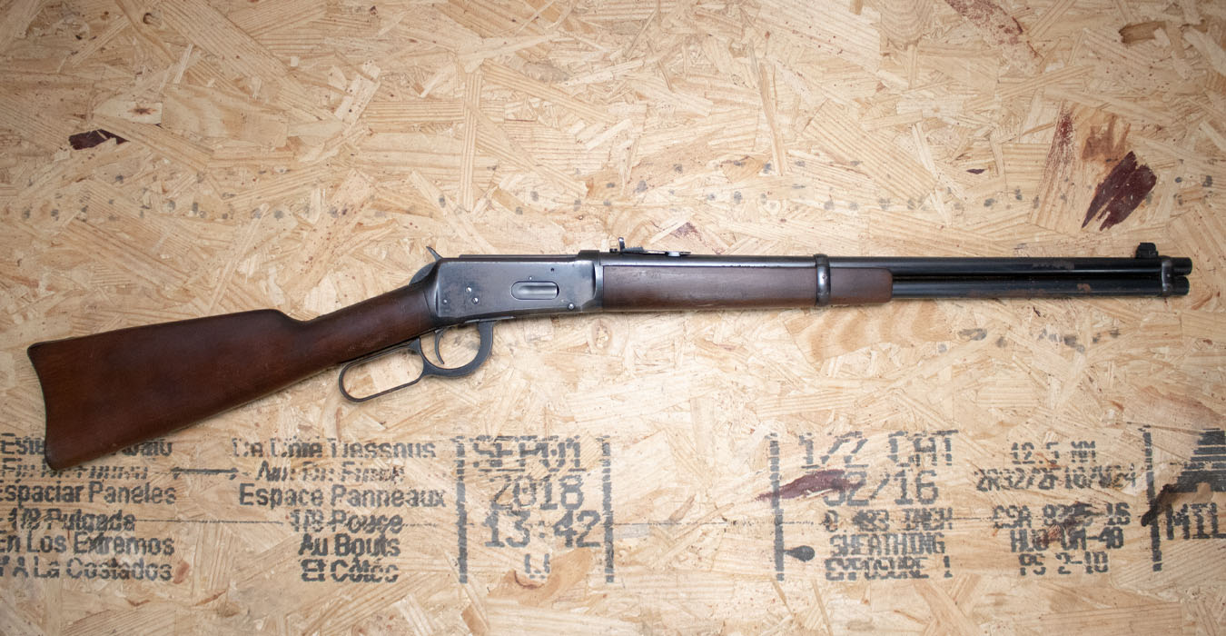 WINCHESTER FIREARMS 1894 38-55 Win Police Trade-In Lever-Action Rifle