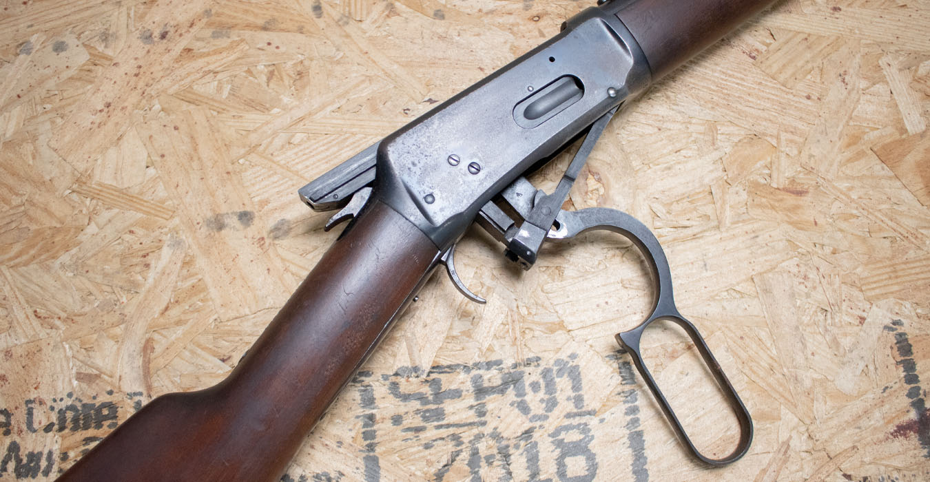 WINCHESTER FIREARMS 1894 38-55 Win Police Trade-In Lever-Action Rifle