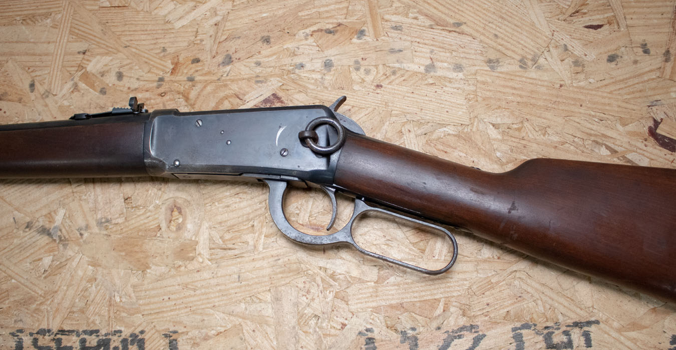 WINCHESTER FIREARMS 1894 38-55 Win Police Trade-In Lever-Action Rifle