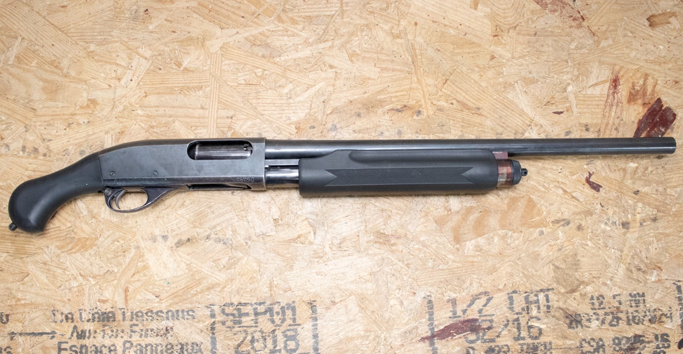 Police Wingmaster Remington 870 Wingmaster 12 Gauge Police Trade-In Shotgun with ...