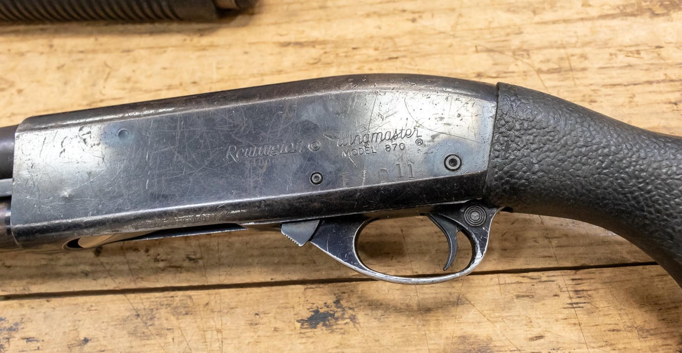 Police Wingmaster Remington 870 Wingmaster Police Trade-in Shotguns | Sportsman's Outdoor ...