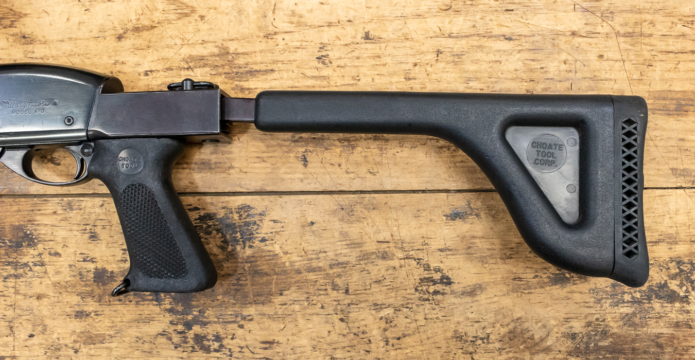 Police Wingmaster Remington 870 Wingmaster 12 Gauge Police Trade-in Shotguns with Folding ...