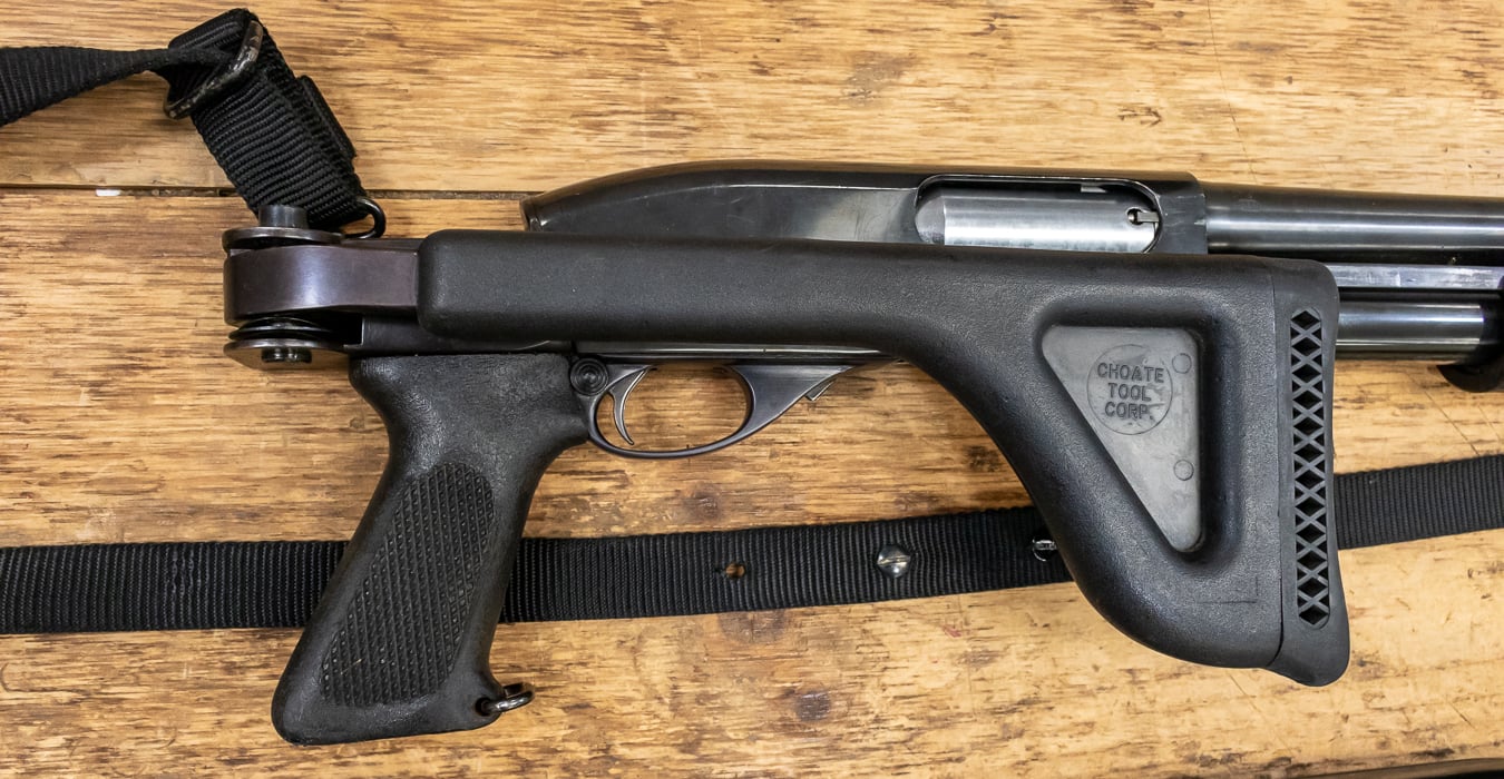 Police Wingmaster Remington 870 Wingmaster 12 Gauge Police Trade-in Shotguns with Folding ...