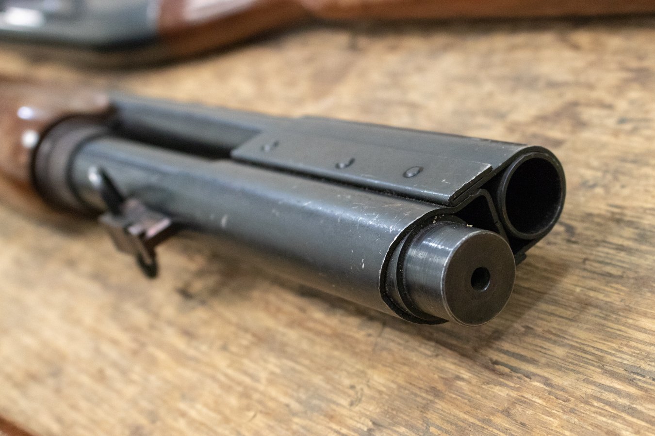 REMINGTON 870 Wingmaster 12 Gauge Police Trade-In Shotguns with Ohio National Guard Stamp 