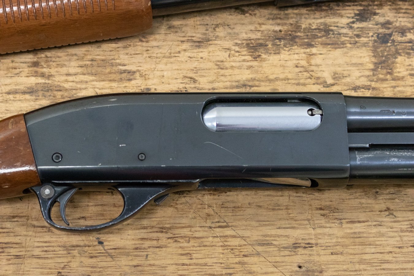 REMINGTON 870 Wingmaster 12 Gauge Police Trade-In Shotguns with Ohio National Guard Stamp 