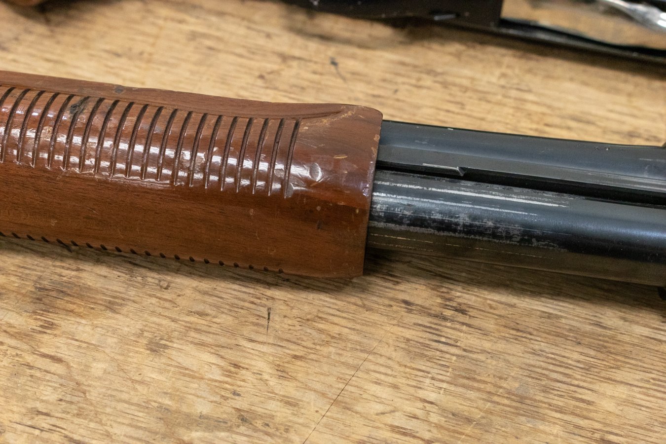 REMINGTON 870 Wingmaster 12 Gauge Police Trade-In Shotguns with Ohio National Guard Stamp 