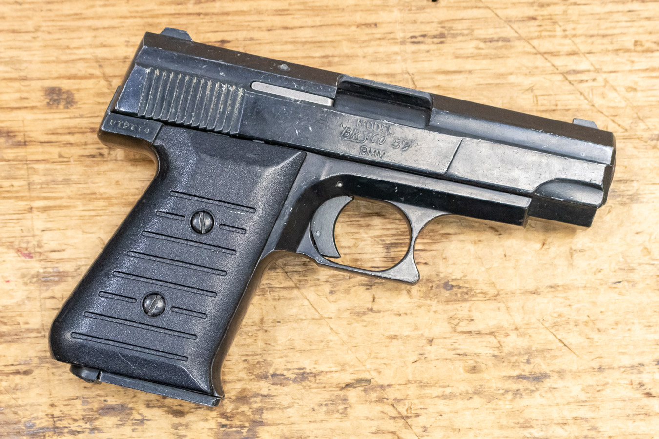 JENNINGS BRYCO 59 9mm Police Trade-in Pistol