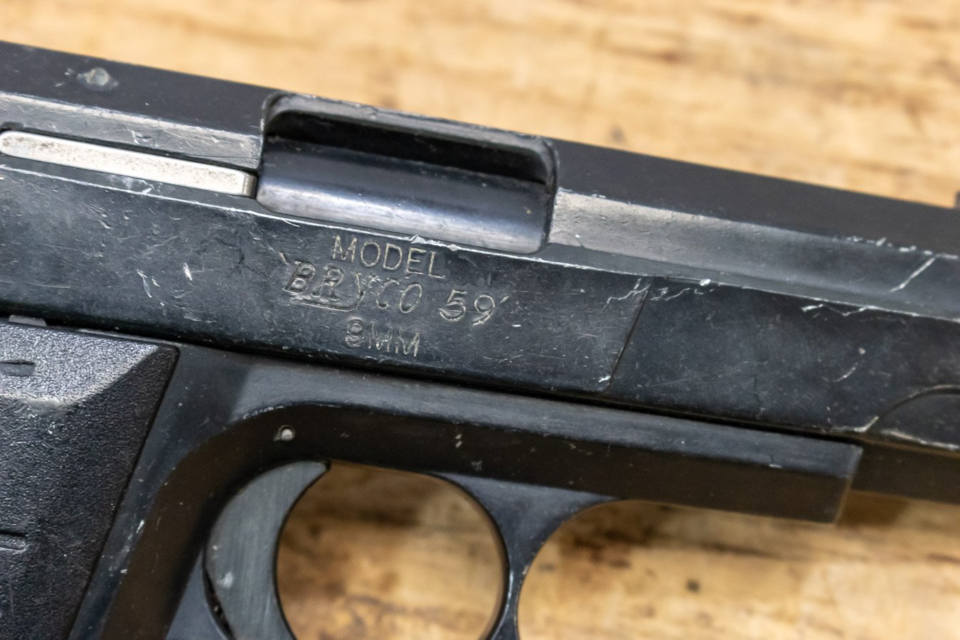 JENNINGS BRYCO 59 9mm Police Trade-in Pistol