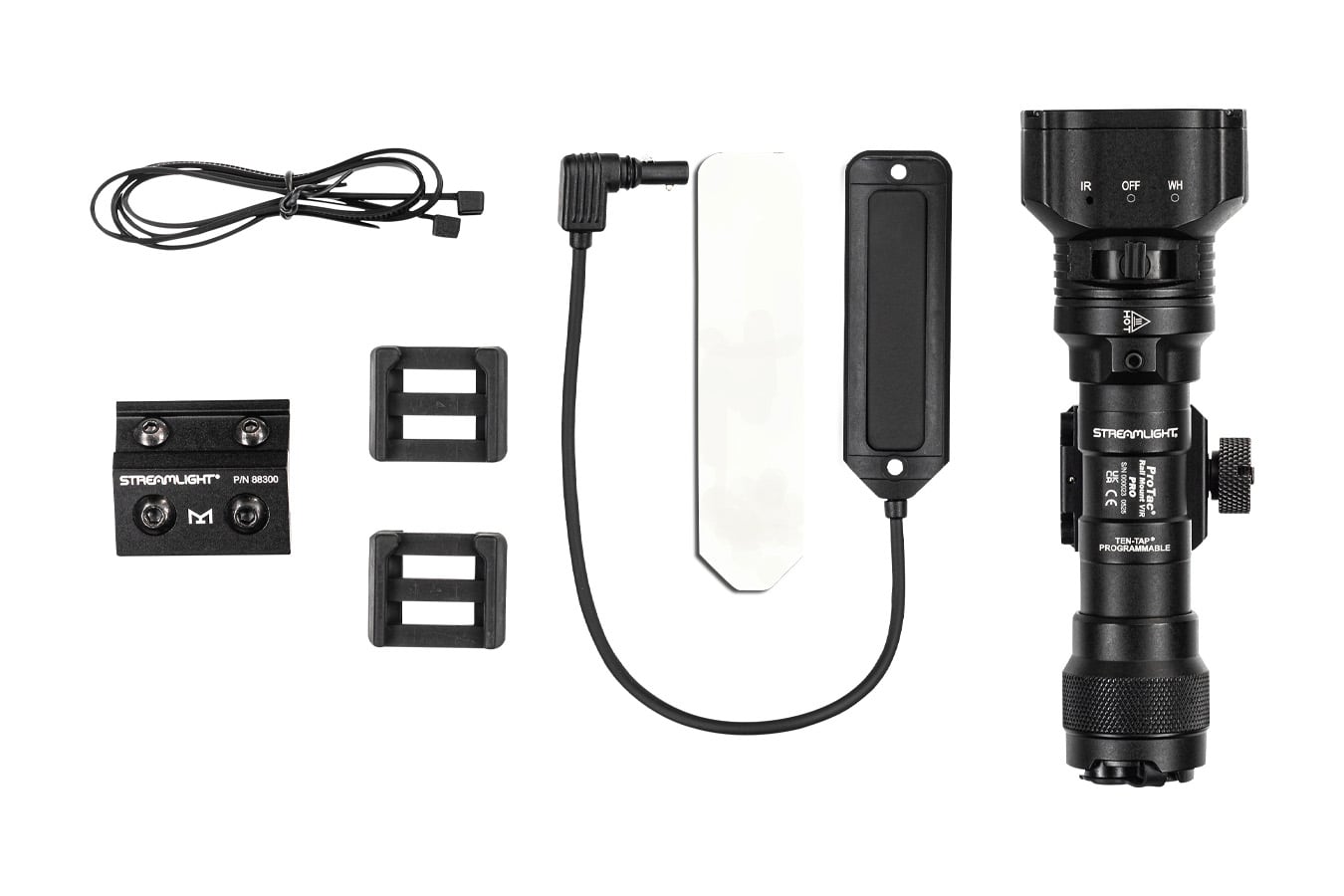 STREAMLIGHT Protac Rail Mount VIR Pro White and IR Long Gun Light