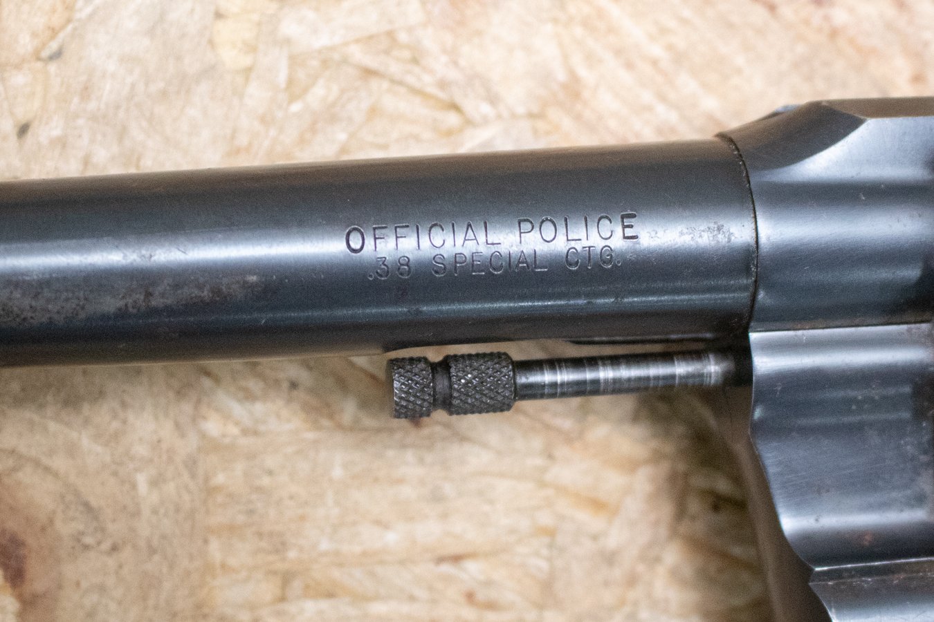 COLT Official Police 38SPL DA/SA Police Trade-In Revolver with 6-Inch Barrel
