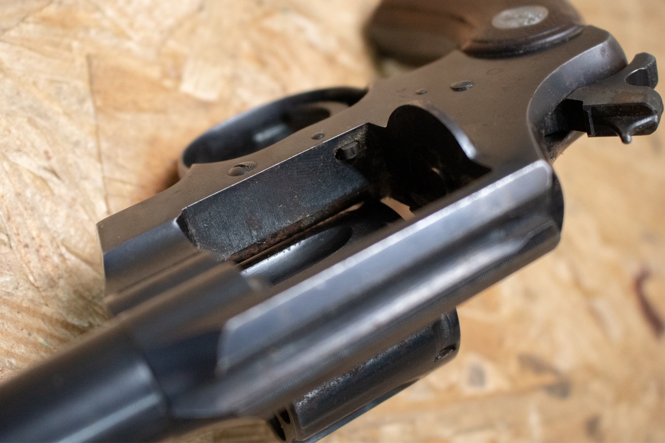COLT Official Police 38SPL DA/SA Police Trade-In Revolver with 6-Inch Barrel