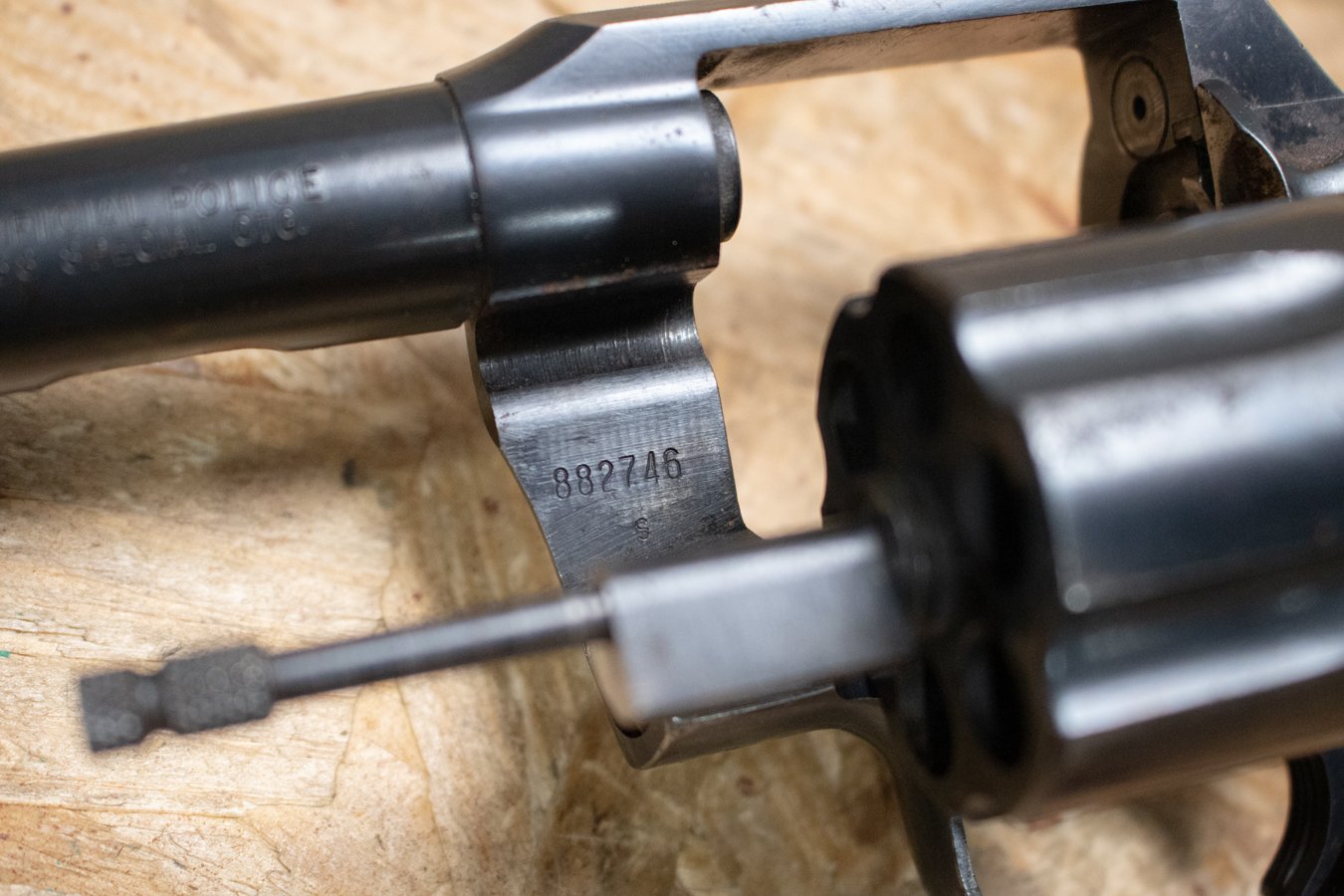 COLT Official Police 38SPL DA/SA Police Trade-In Revolver with 6-Inch Barrel
