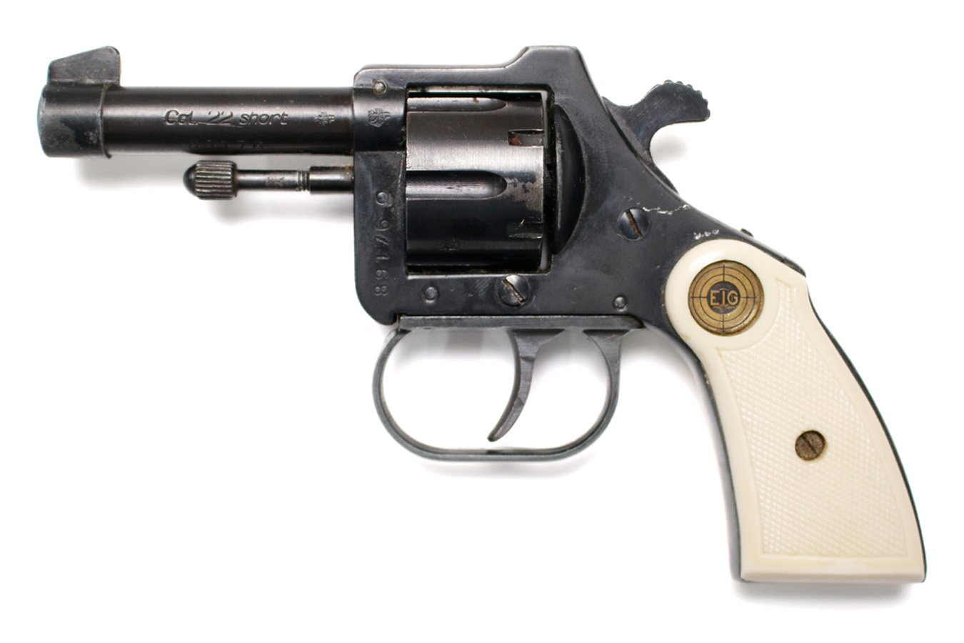 EIG E15 22 Short Small Frame Double-Action Police Trade-in Revolver.