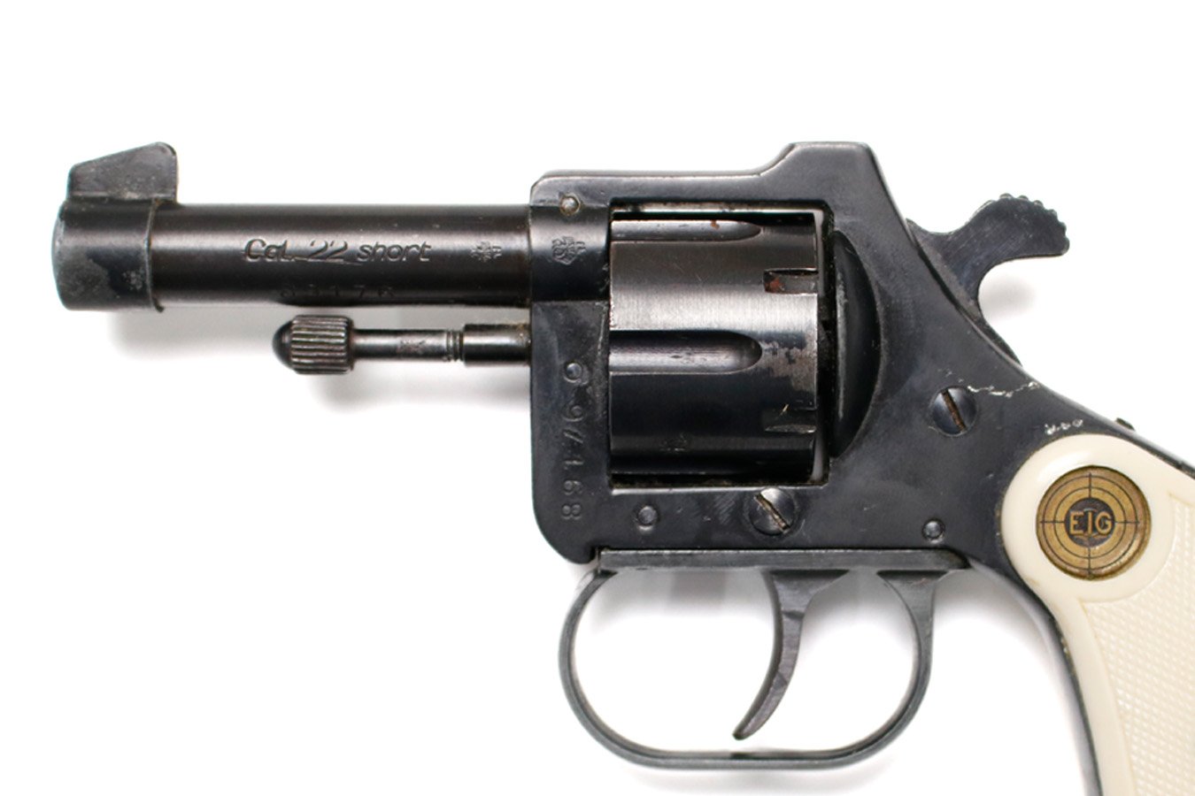 EIG E15 22 Short Small Frame Double-Action Police Trade-in Revolver.