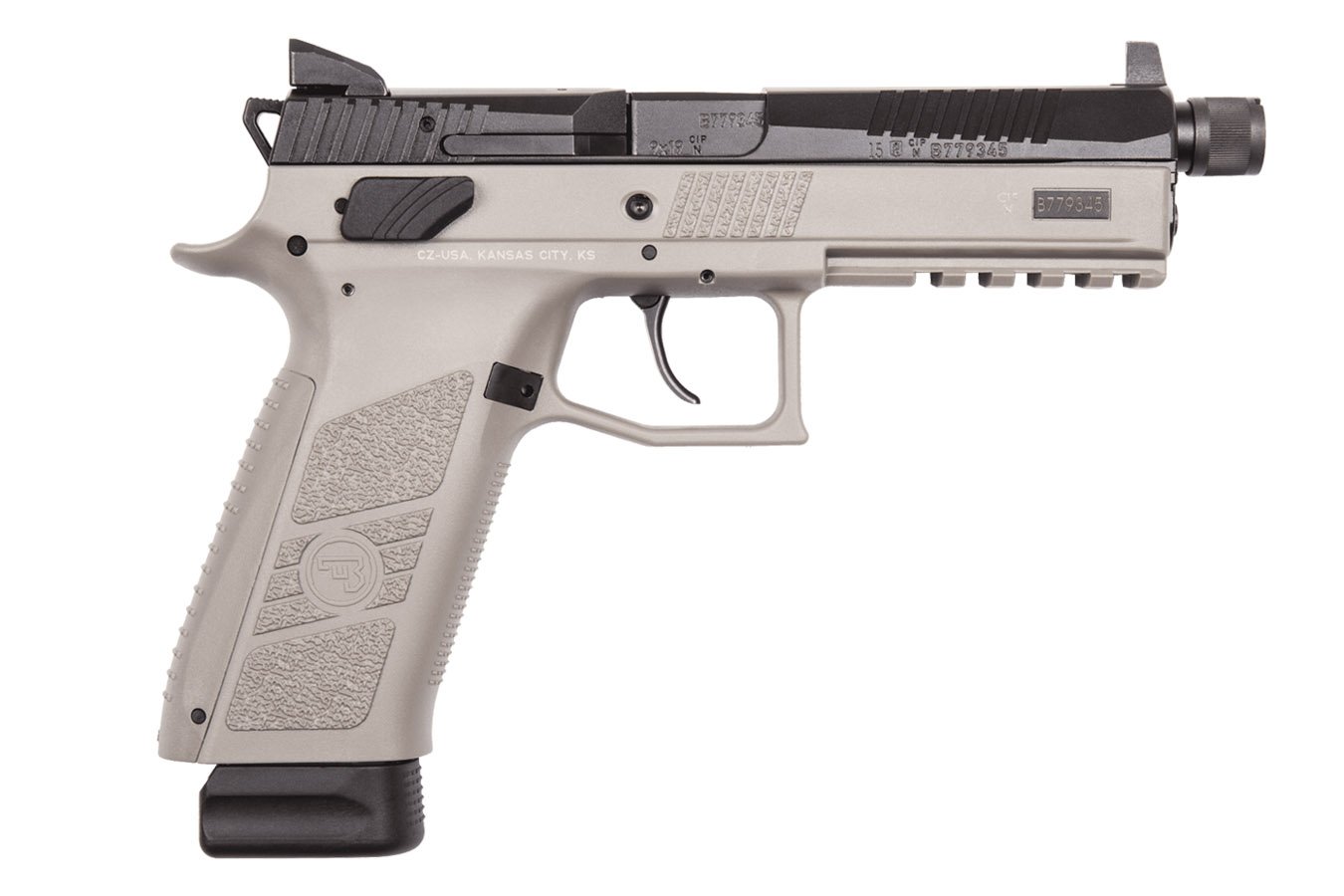 CZ P-09 9mm Suppressor Ready DA/SA Pistol with Urban Gray Finish