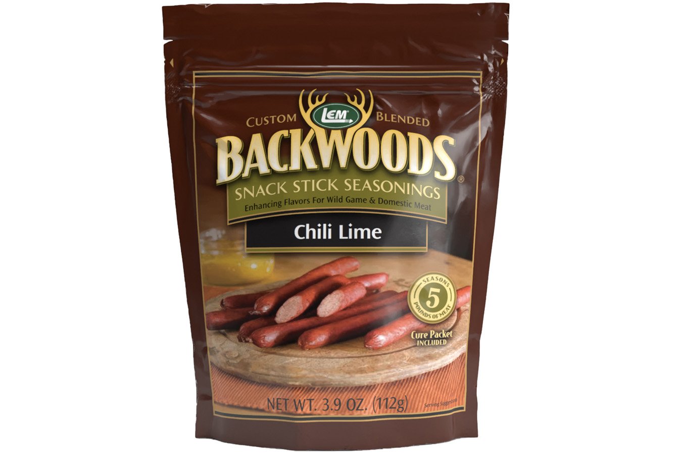 Lem Backwoods Chili Lime Snack Stick Seasoning