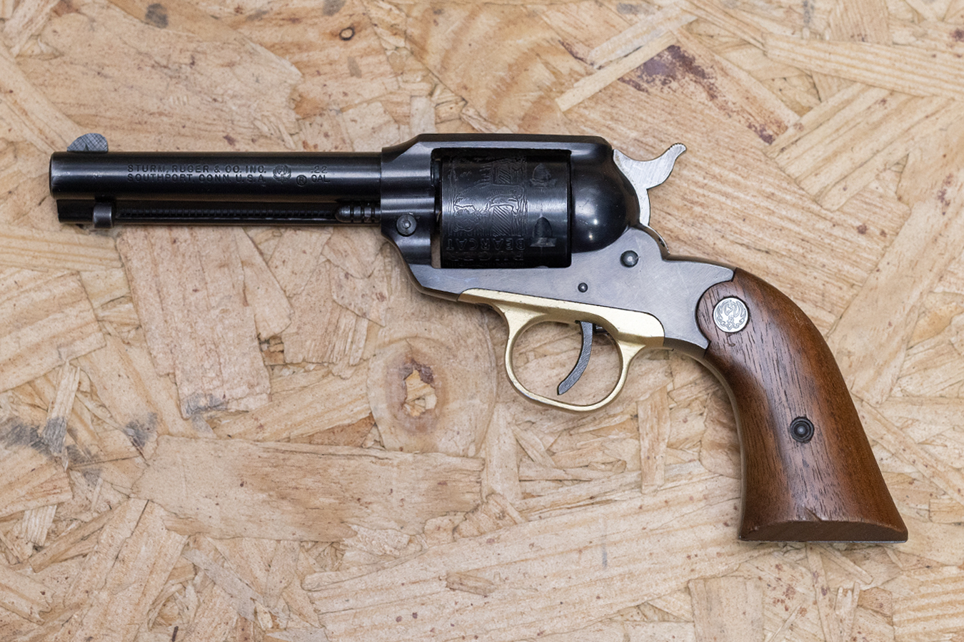 RUGER Bearcat 22LR Police Trade-In Single-Action Revolver (MFG: 1972)