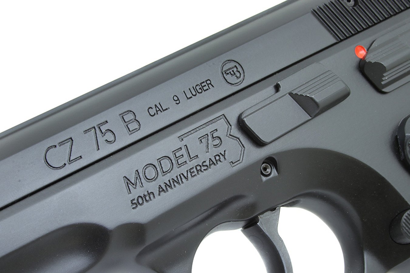 CZ 75B 9mm 50th Anniversary DA/SA Semi-Automatic Pistol