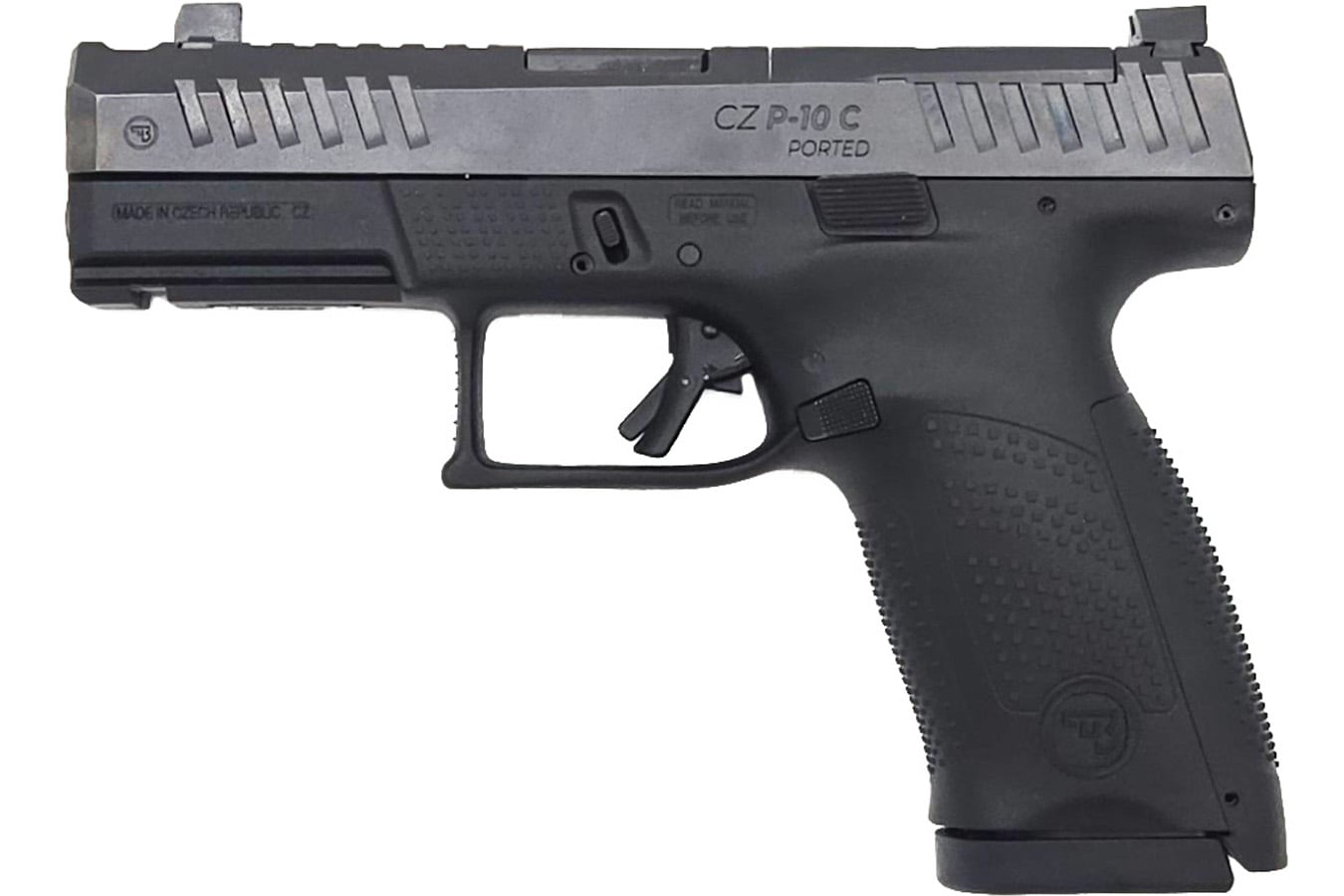 CZ P10C OR Ported 9mm Semi-Auto Pistol