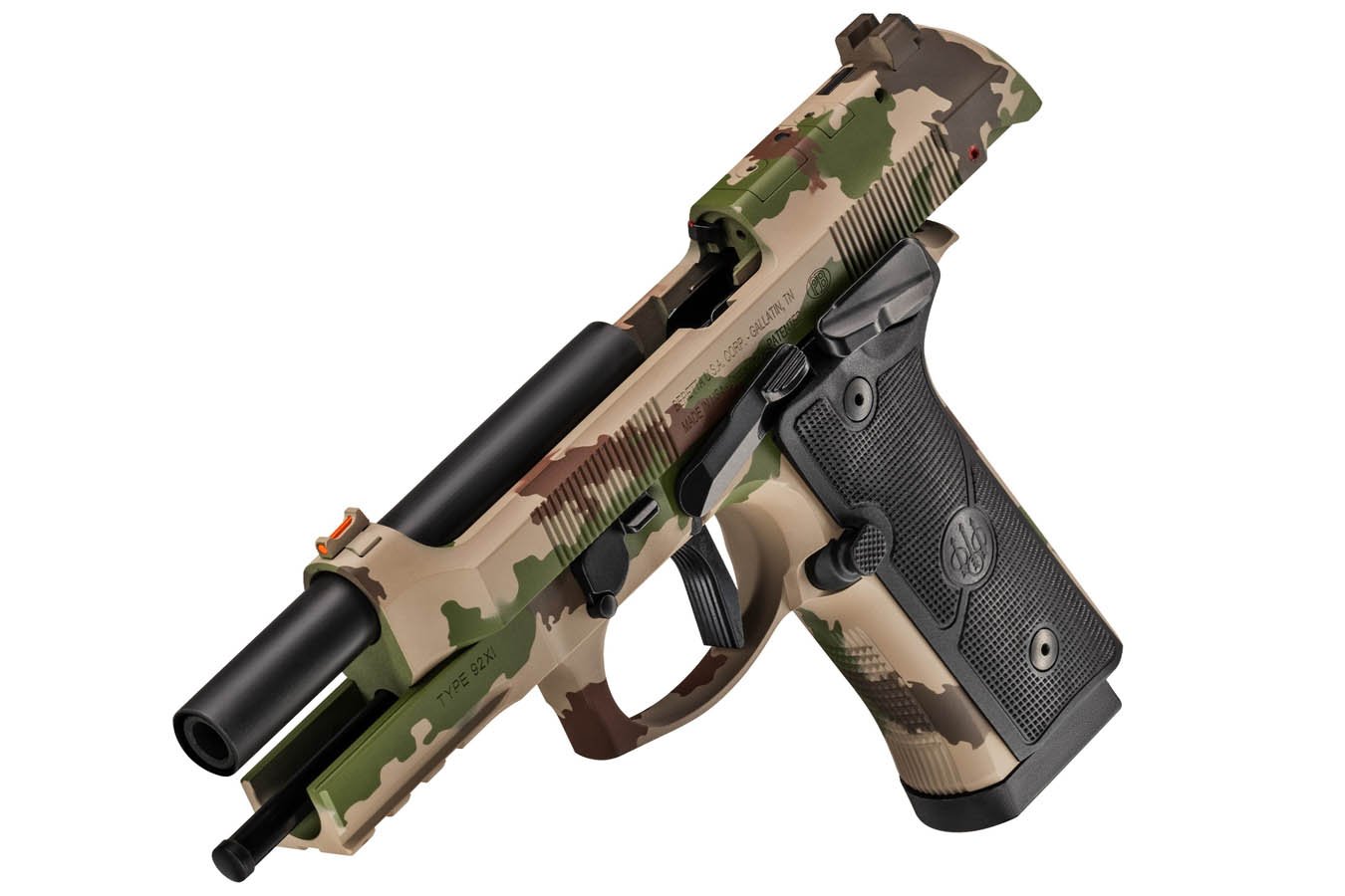 BERETTA 92XI Combat 9mm Limited Edition Howe Arms American Combat Series Pistol with Vegetato Cerakote Finish