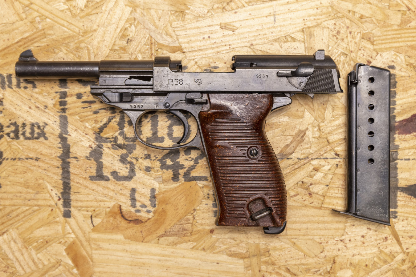 MAUSER P38 Byf-42 9mm Police Trade-In Pistol