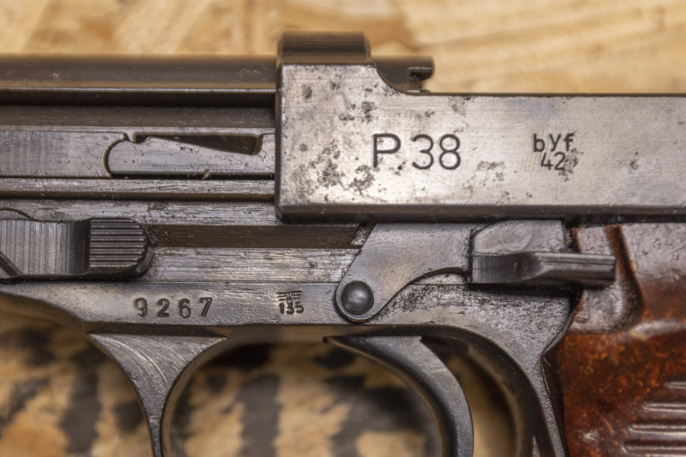 MAUSER P38 Byf-42 9mm Police Trade-In Pistol