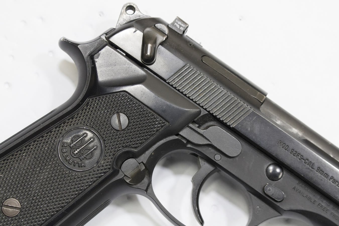 BERETTA 92FS 9mm DA/SA Police Trade-ins (Fair Condition)