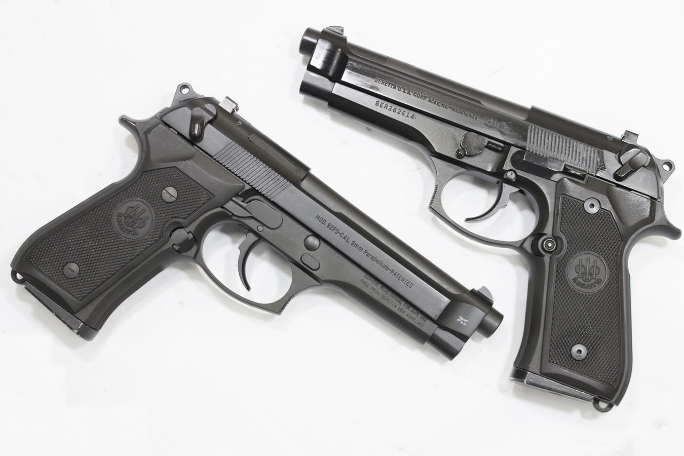 BERETTA 92FS DA/SA 9mm Police Trade-ins (Very Good)