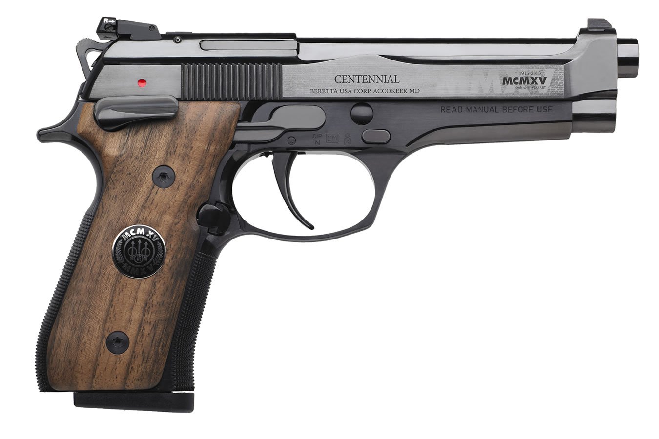 BERETTA 92FS Centennial Limited Edition 9mm Pistol with Ammo Can