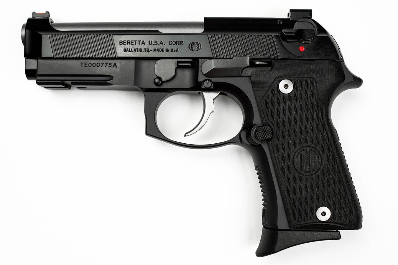 BERETTA 92G Elite LTT Compact 9mm DA/SA Pistol with Ambidextrous Decocker