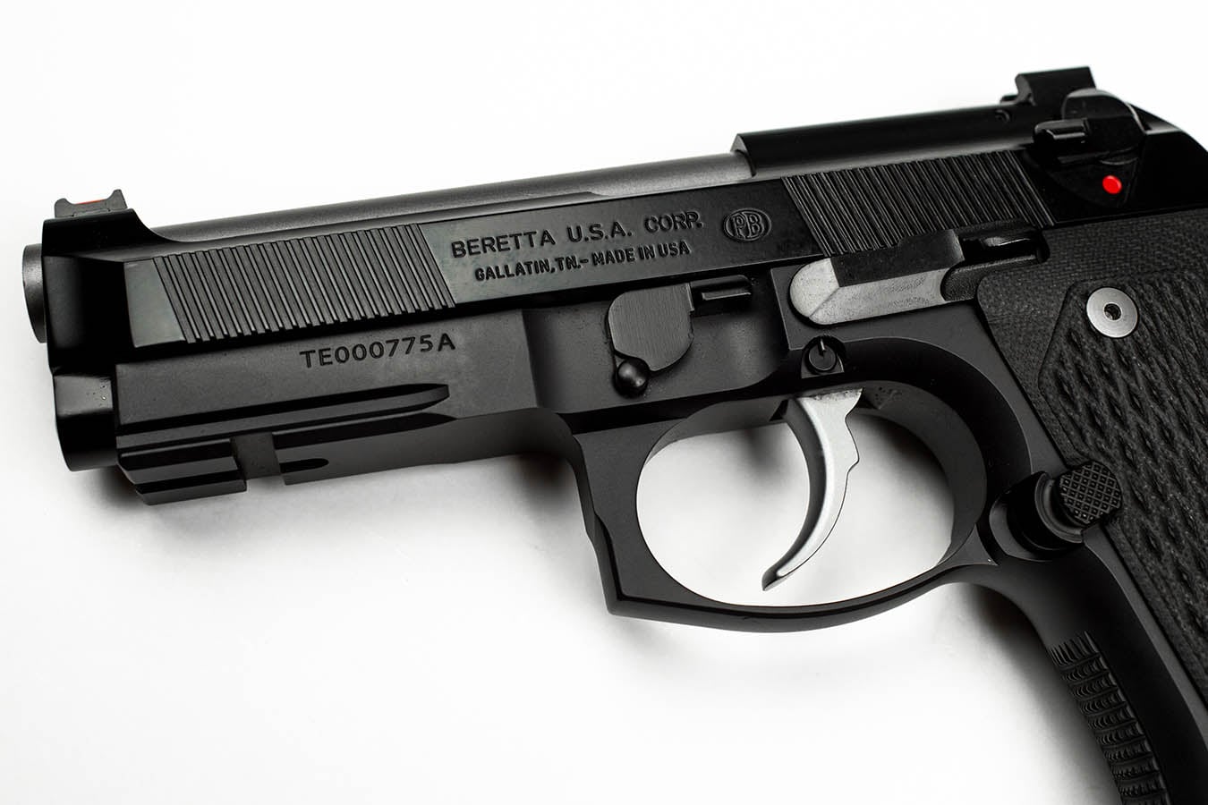 BERETTA 92G Elite LTT Compact 9mm DA/SA Pistol with Ambidextrous Decocker