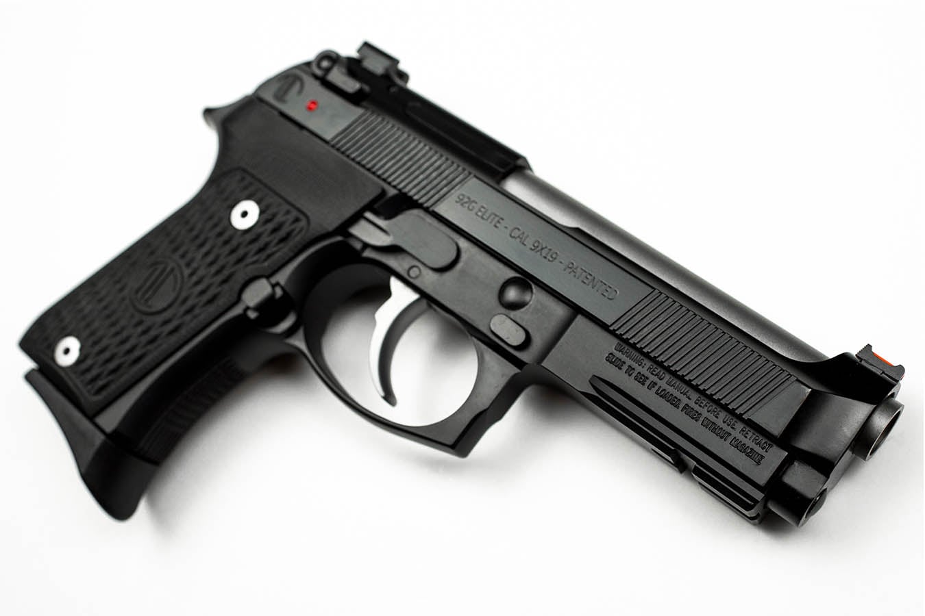 BERETTA 92G Elite LTT Compact 9mm DA/SA Pistol with Ambidextrous Decocker