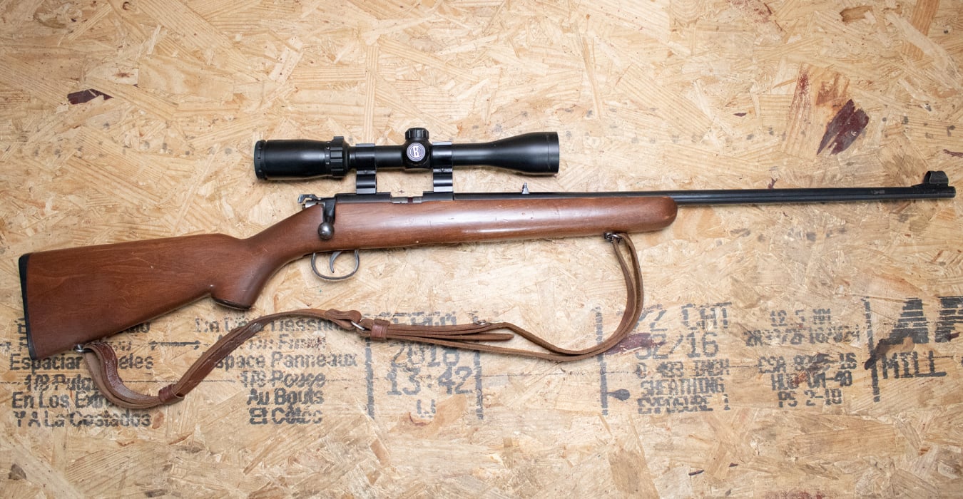 NORINCO JW-15 22LR Bolt-Action Police Trade-In Rifle with Bushnell Scope (Magazine Not Included)